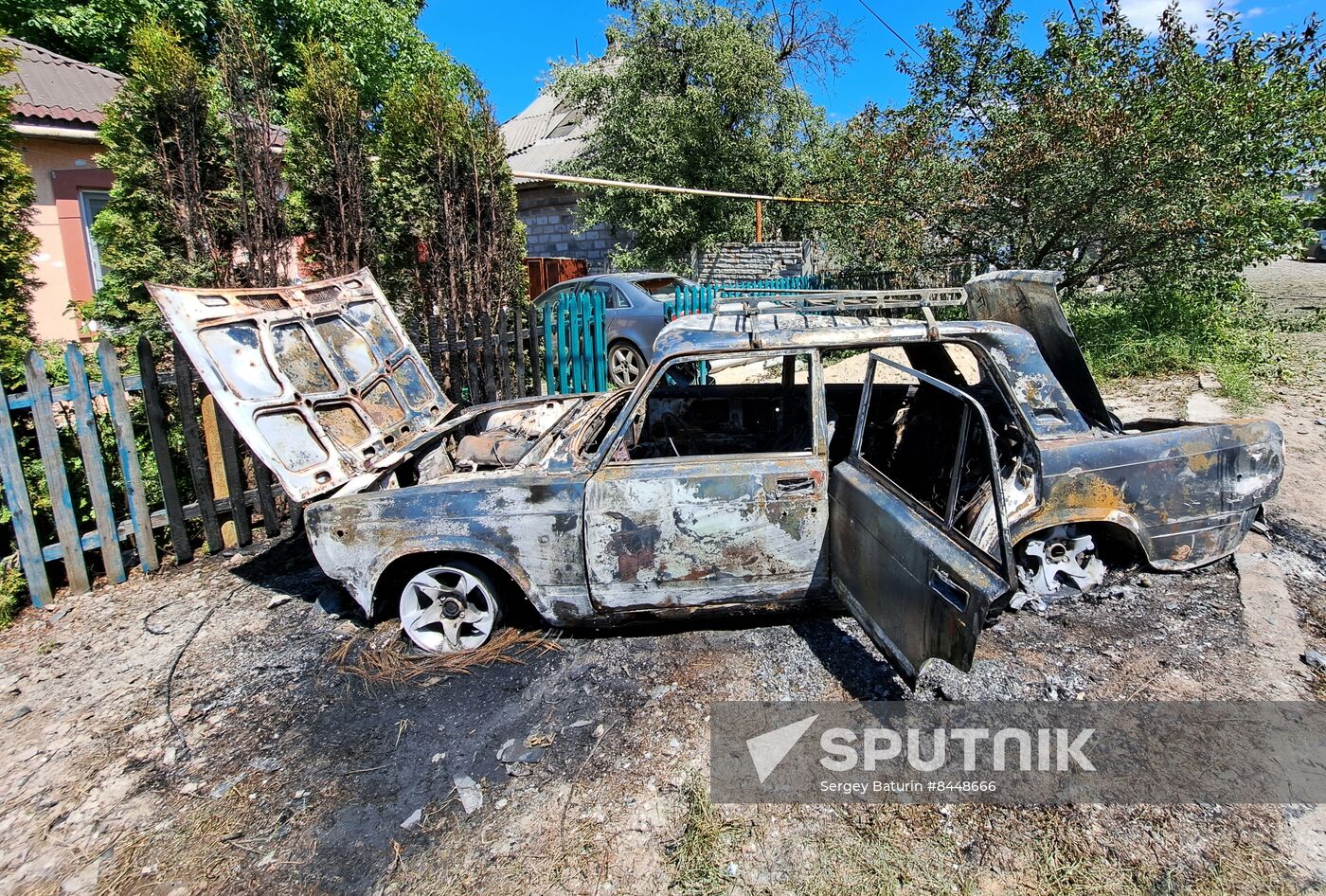 Russia Ukraine Military Operation Shelling