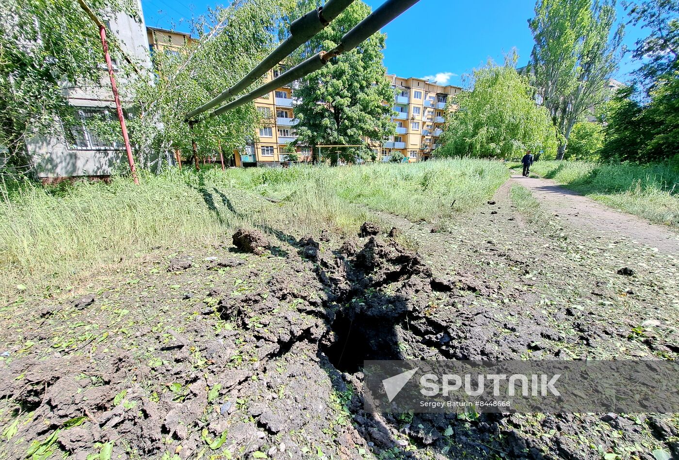 Russia Ukraine Military Operation Shelling