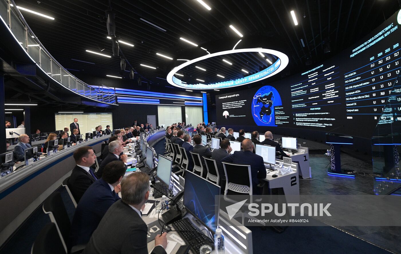 Russia Mishustin Northern Sea Route
