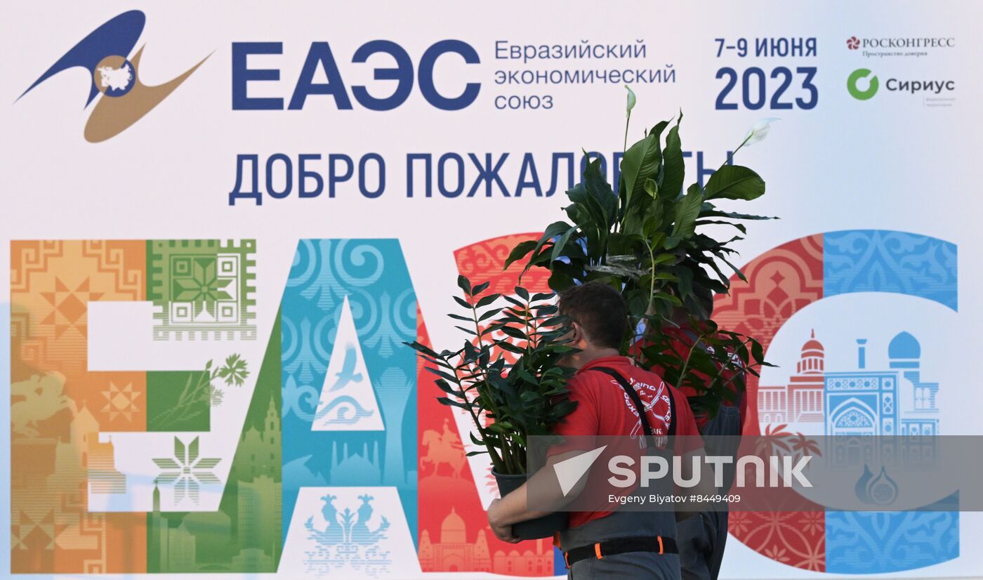 Russia Eurasian Intergovernmental Council Preparations