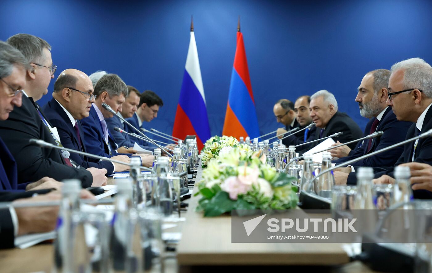 Russia Mishustin EAEU Summit