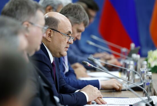 Russia Mishustin EAEU Summit