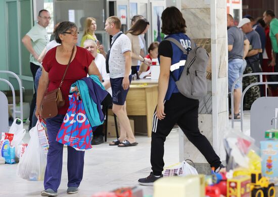Russia Ukraine Military Operation Evacuees