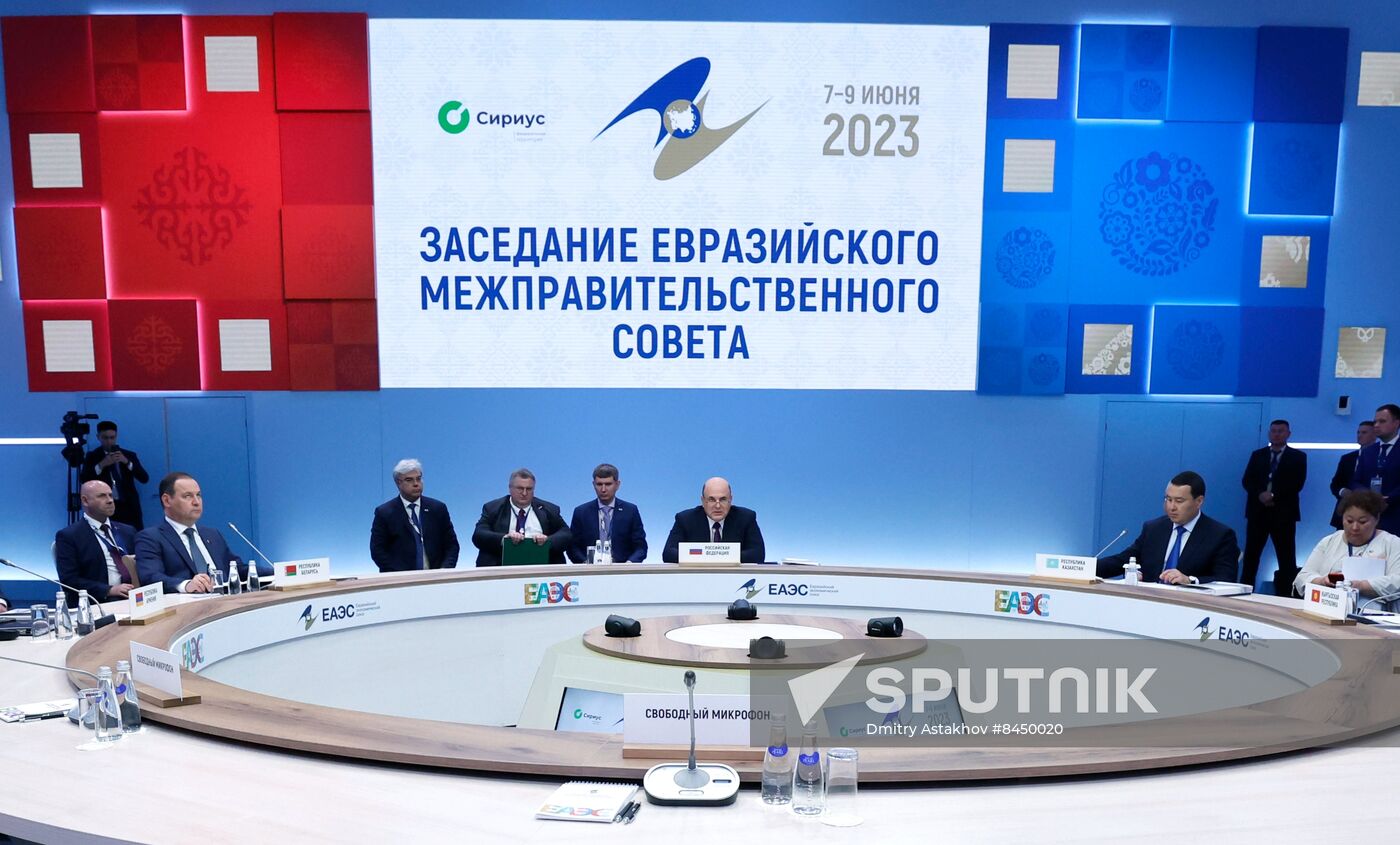 Russia Mishustin EAEU Summit