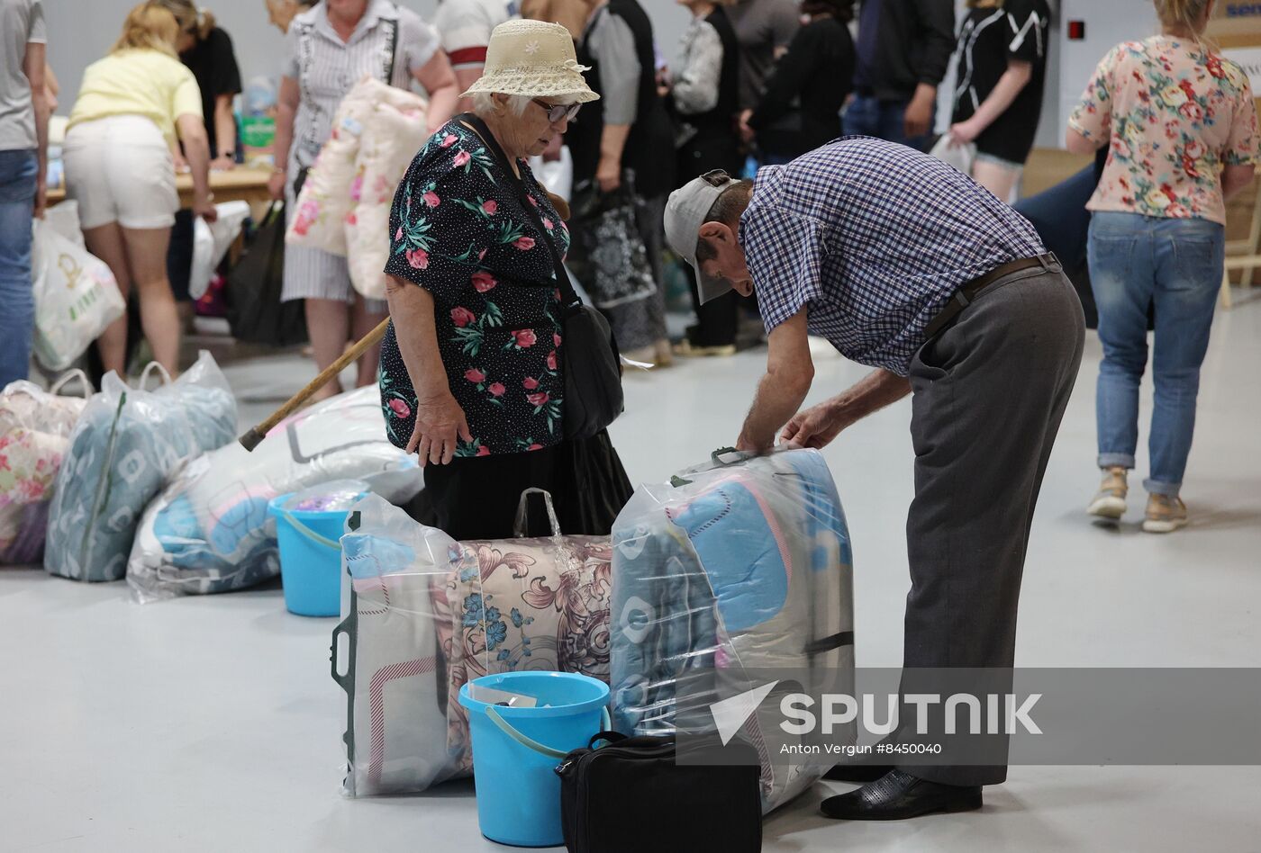 Russia Ukraine Military Operation Evacuees