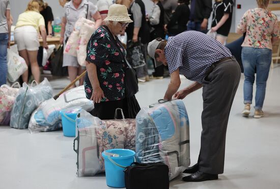 Russia Ukraine Military Operation Evacuees