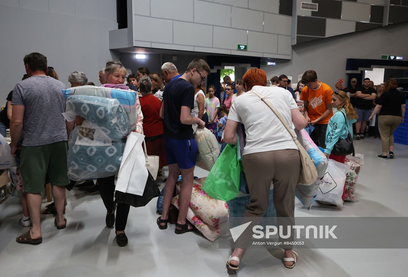 Russia Ukraine Military Operation Evacuees