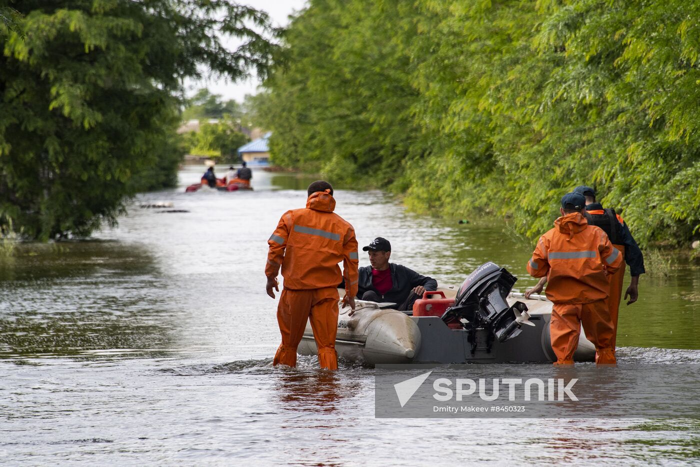 Russia Ukraine Kakhovka HPP Destruction