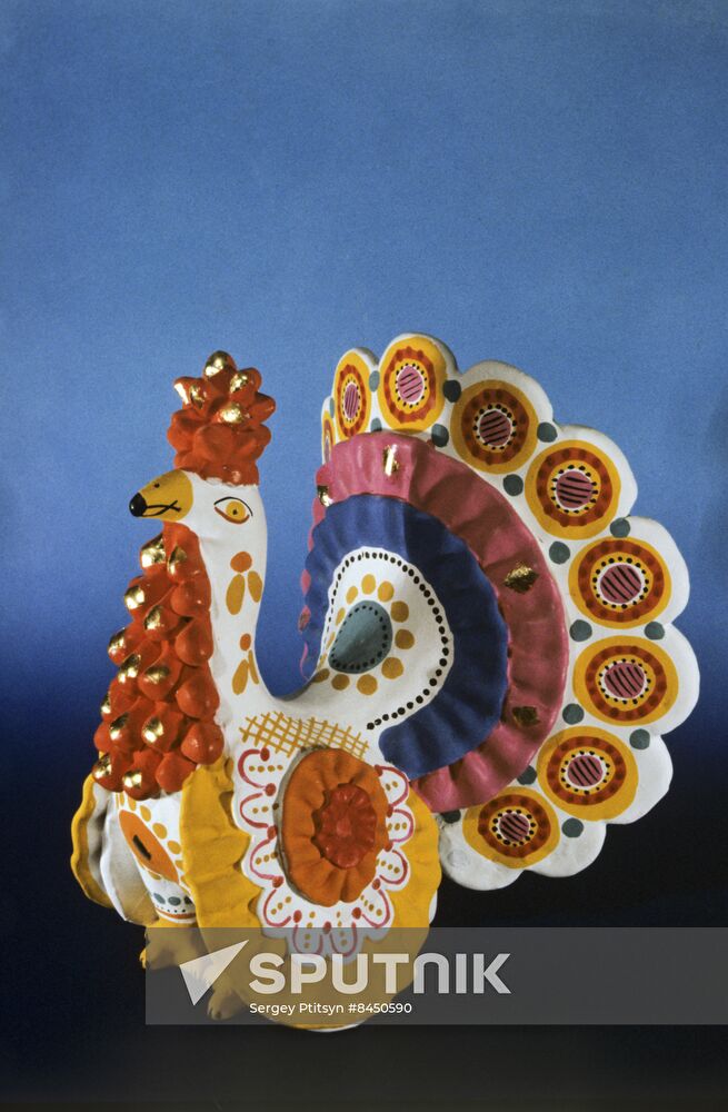 Russian folk toy
