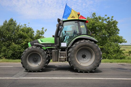Moldova Farmers Protest