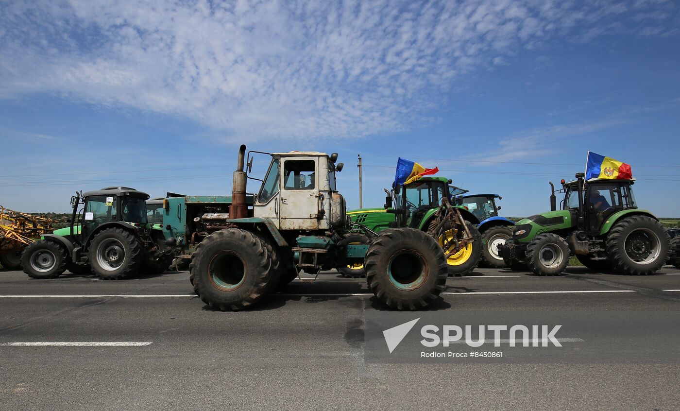Moldova Farmers Protest