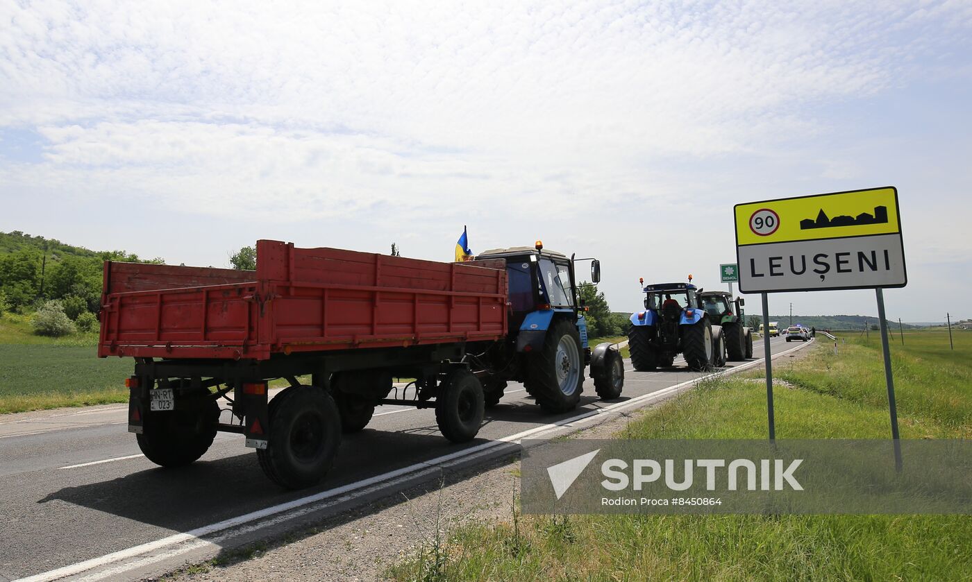 Moldova Farmers Protest
