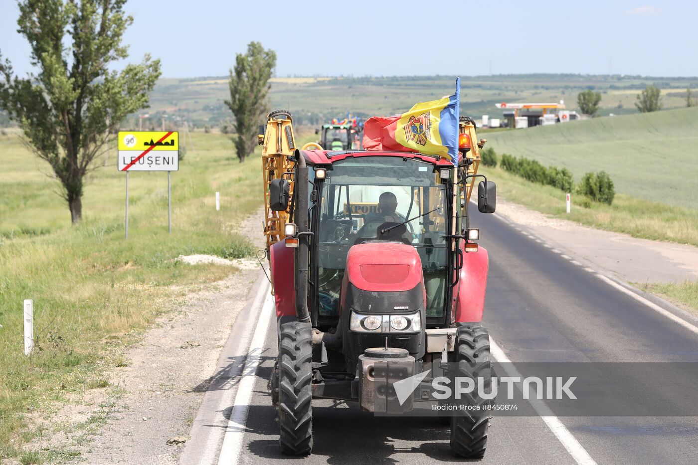 Moldova Farmers Protest