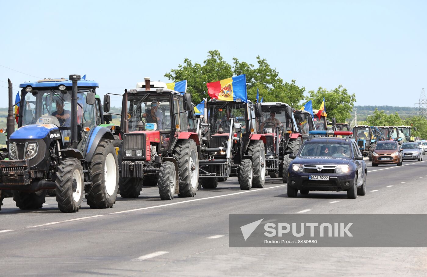 Moldova Farmers Protest