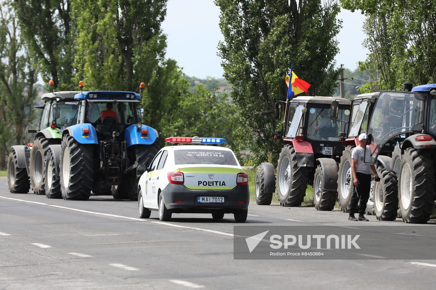 Moldova Farmers Protest