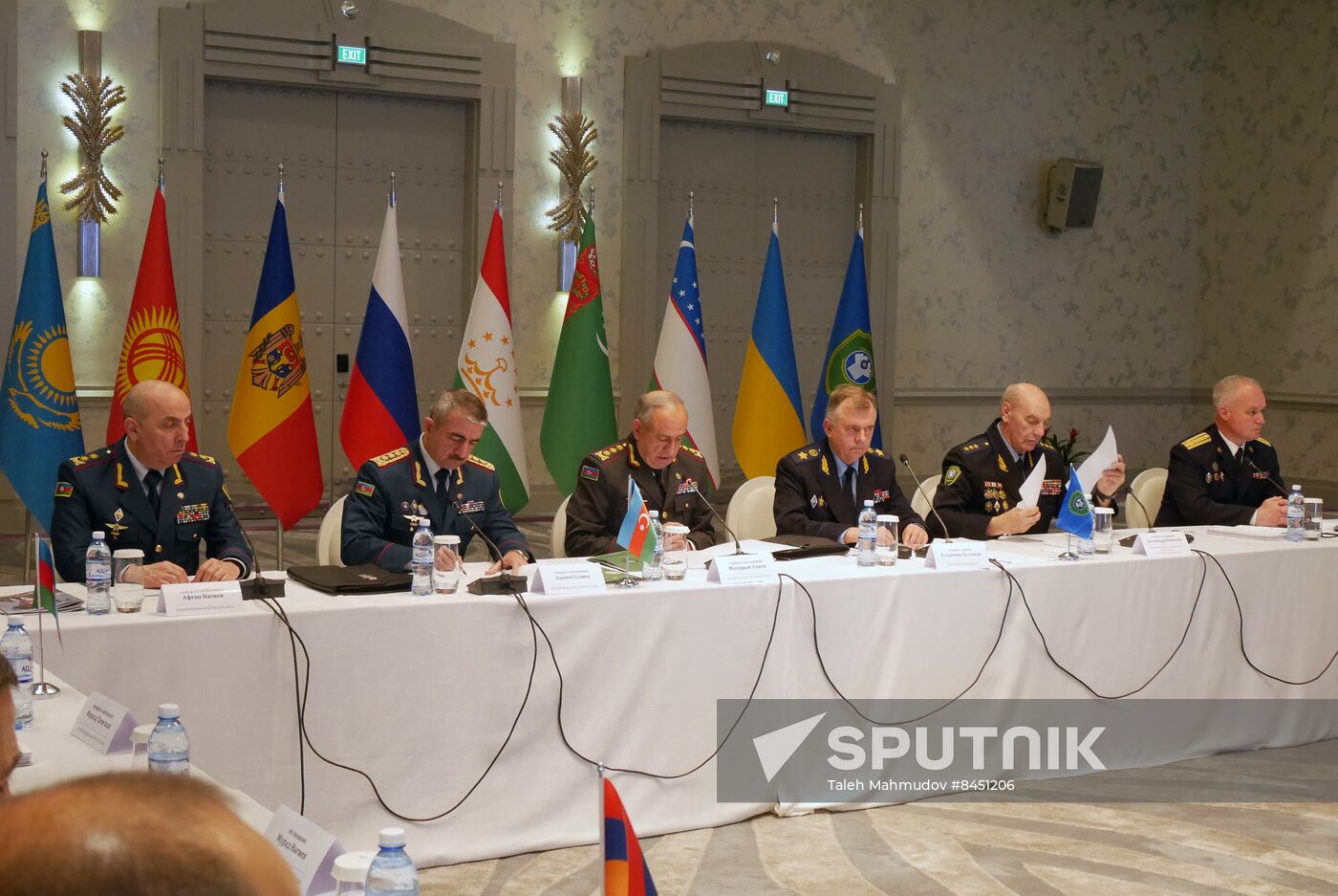 Azerbaijan CIS Border Troops Commanders Council