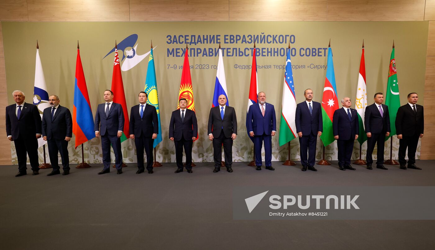 Russia Mishustin EAEU Summit