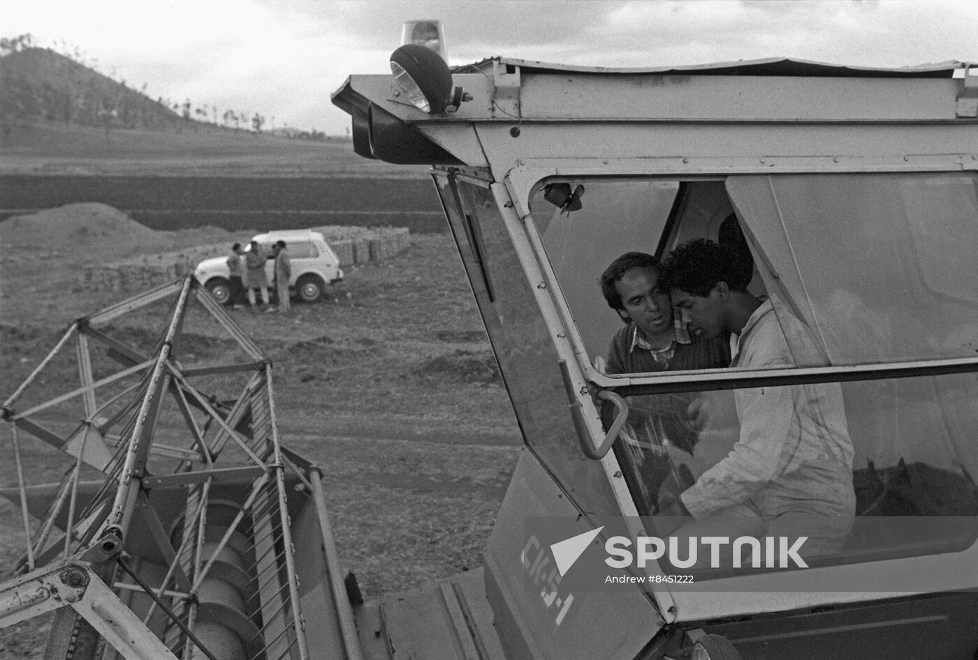 Soviet training center for mechanics and drivers in Madagascar