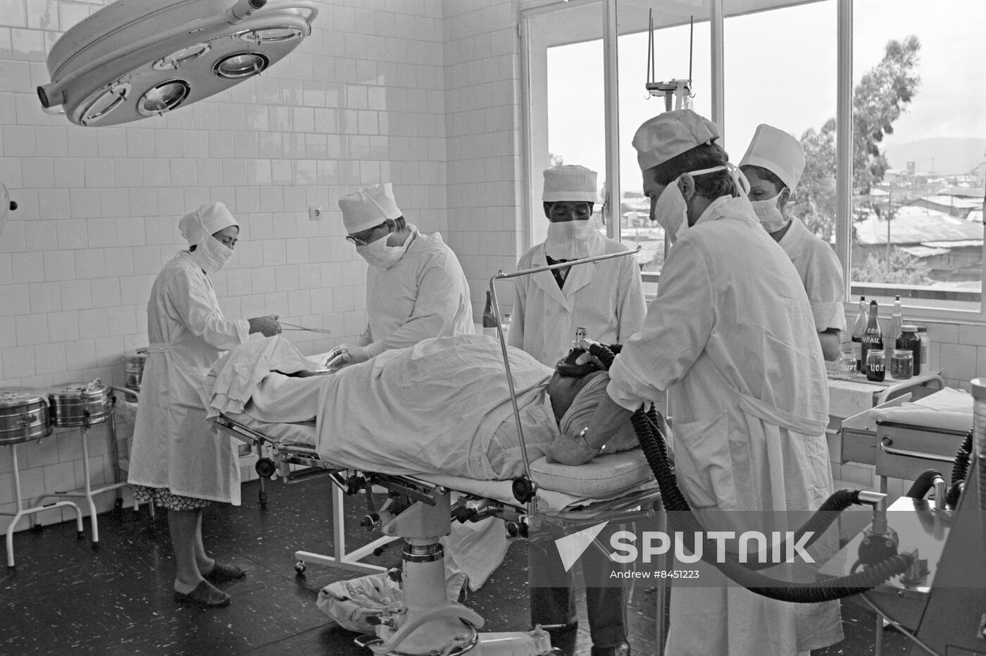 Soviet doctors in Ethiopia