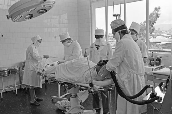Soviet doctors in Ethiopia