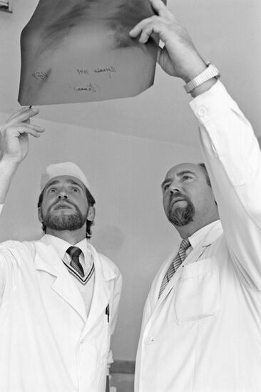 Soviet doctors in Ethiopia