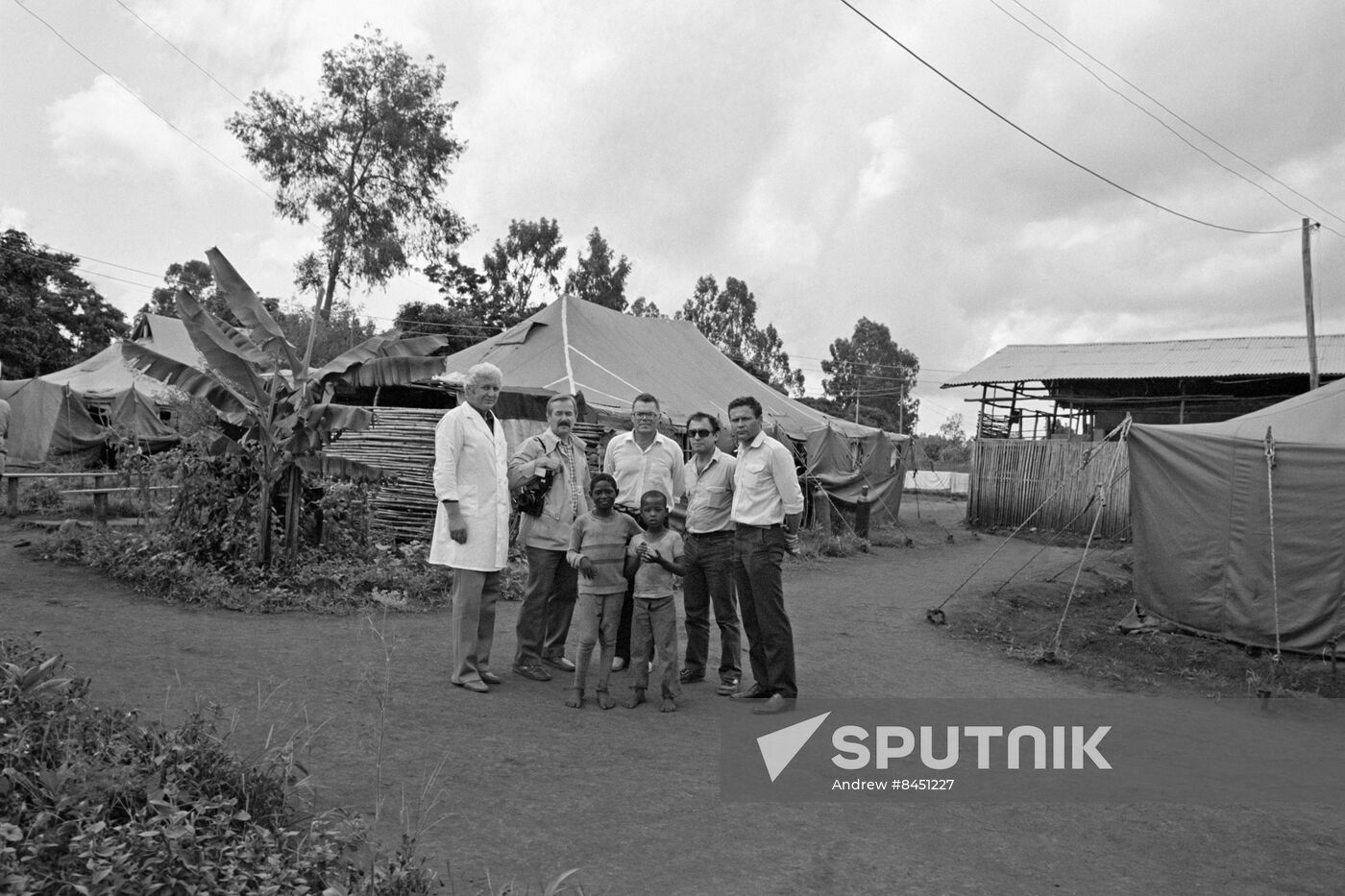 Soviet doctors in Ethiopia