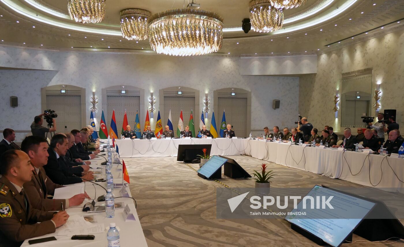 Azerbaijan CIS Border Troops Commanders Council