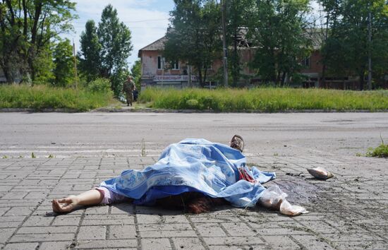 Russia Ukraine Military Operation Shelling