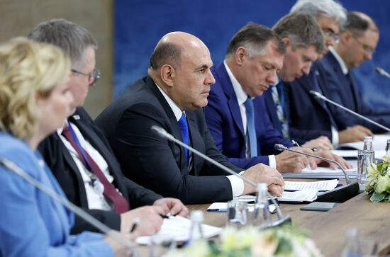 Russia Mishustin EAEU Summit