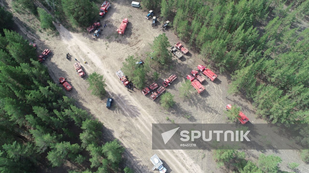 Russia Wildfires