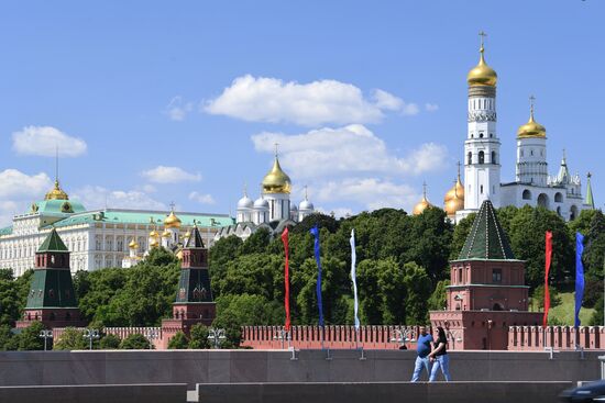 Russia Day Preparations