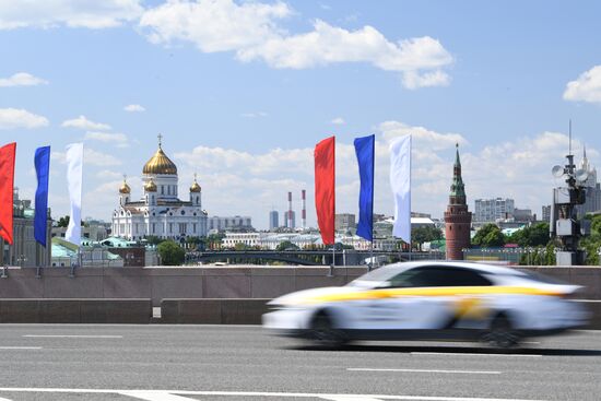 Russia Day Preparations