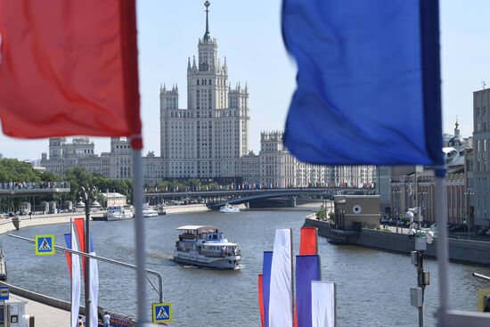 Russia Day Preparations