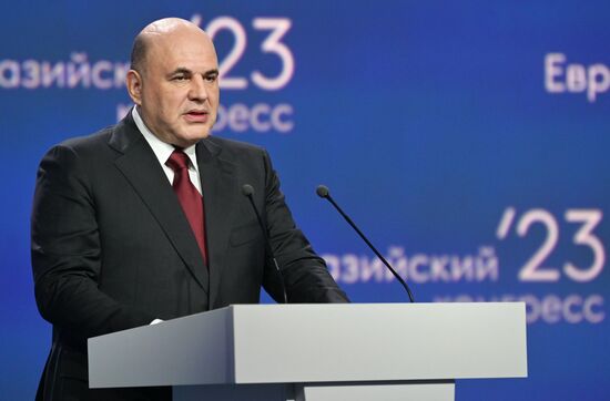 Russia Mishustin Eurasian Congress