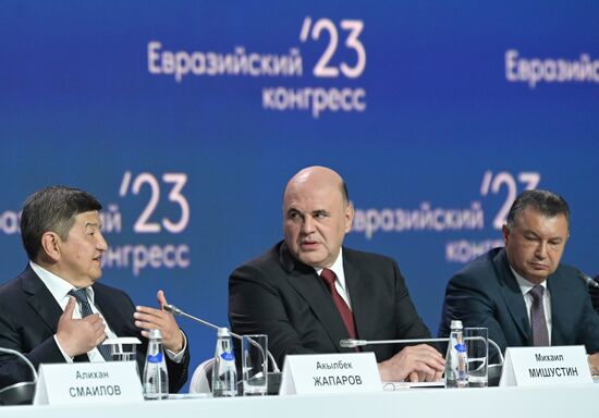 Russia Mishustin Eurasian Congress