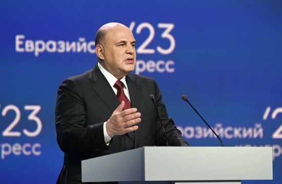 Russia Mishustin Eurasian Congress