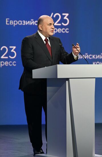 Russia Mishustin Eurasian Congress