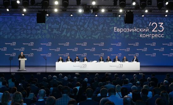 Russia Mishustin Eurasian Congress