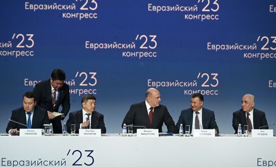 Russia Mishustin Eurasian Congress