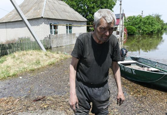 Russia Ukraine Kakhovka HPP Destruction