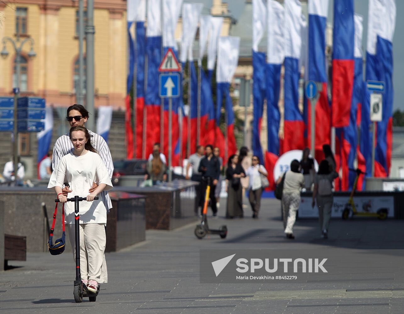 Russia Day Preparations