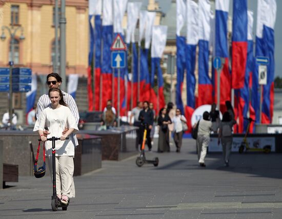 Russia Day Preparations