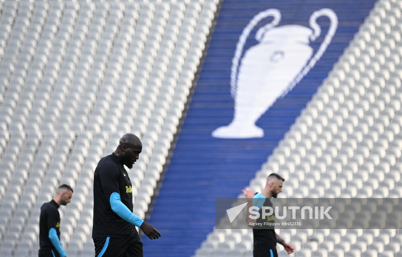 Turkey Soccer Champions League Inter Training