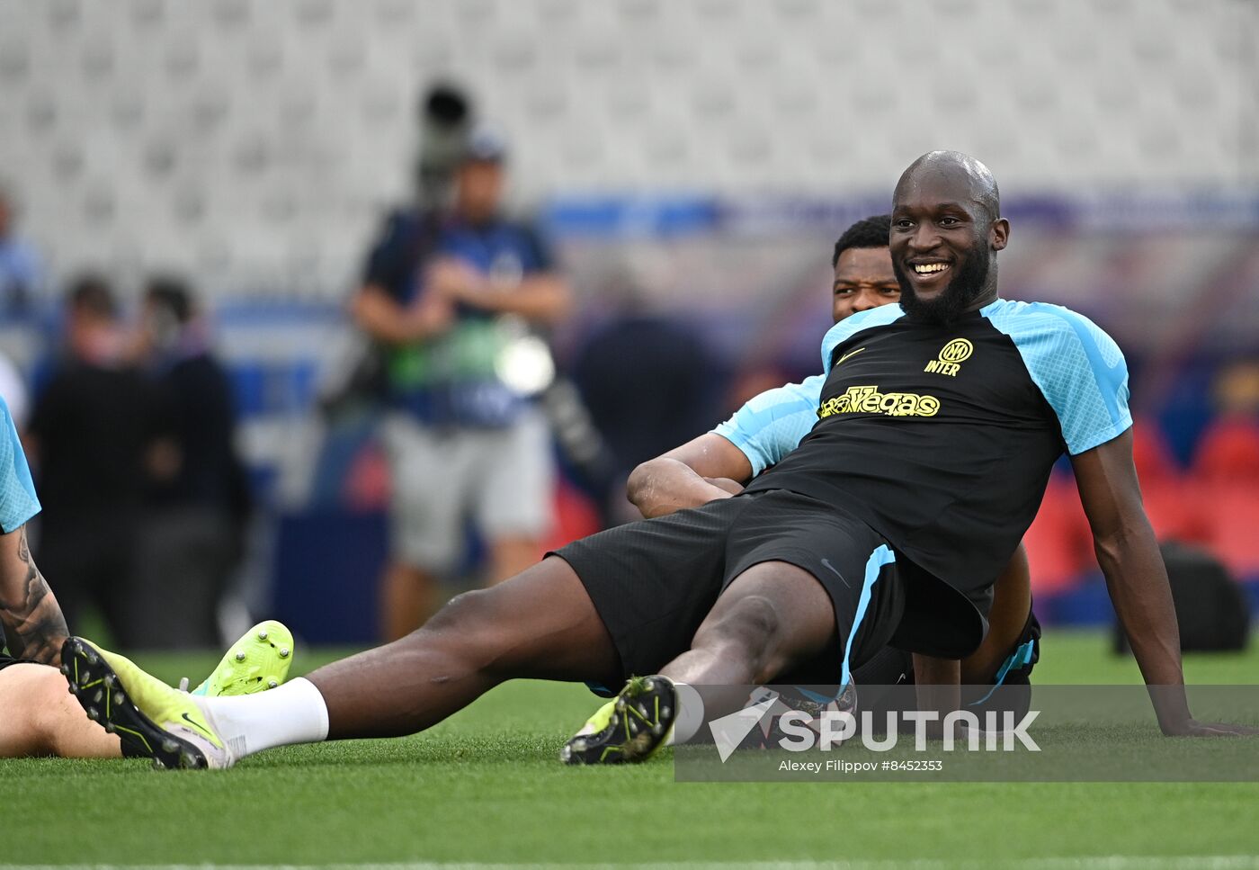 Turkey Soccer Champions League Inter Training