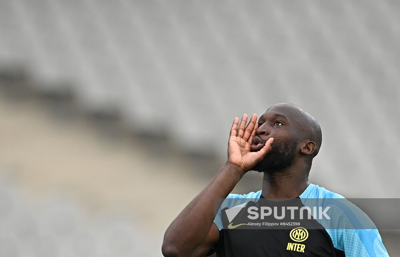 Turkey Soccer Champions League Inter Training