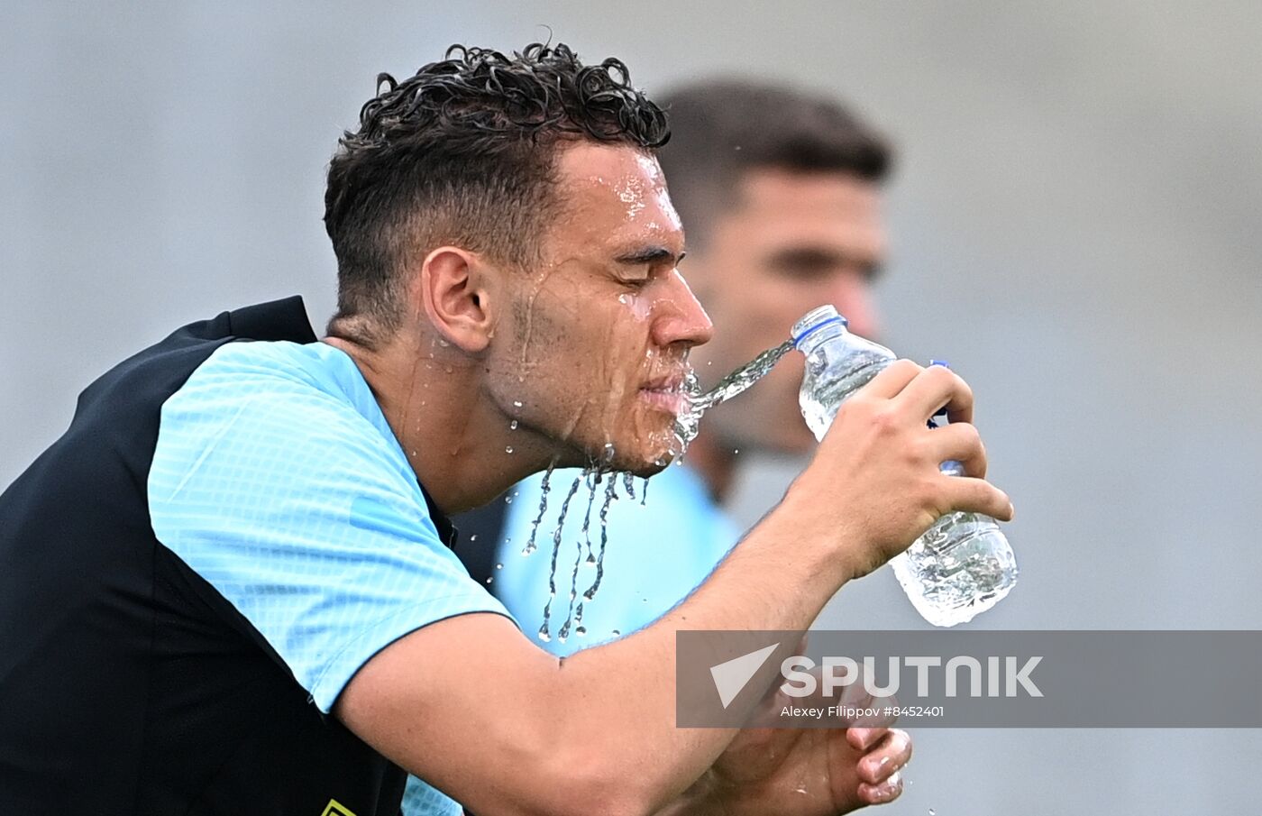 Turkey Soccer Champions League Inter Training