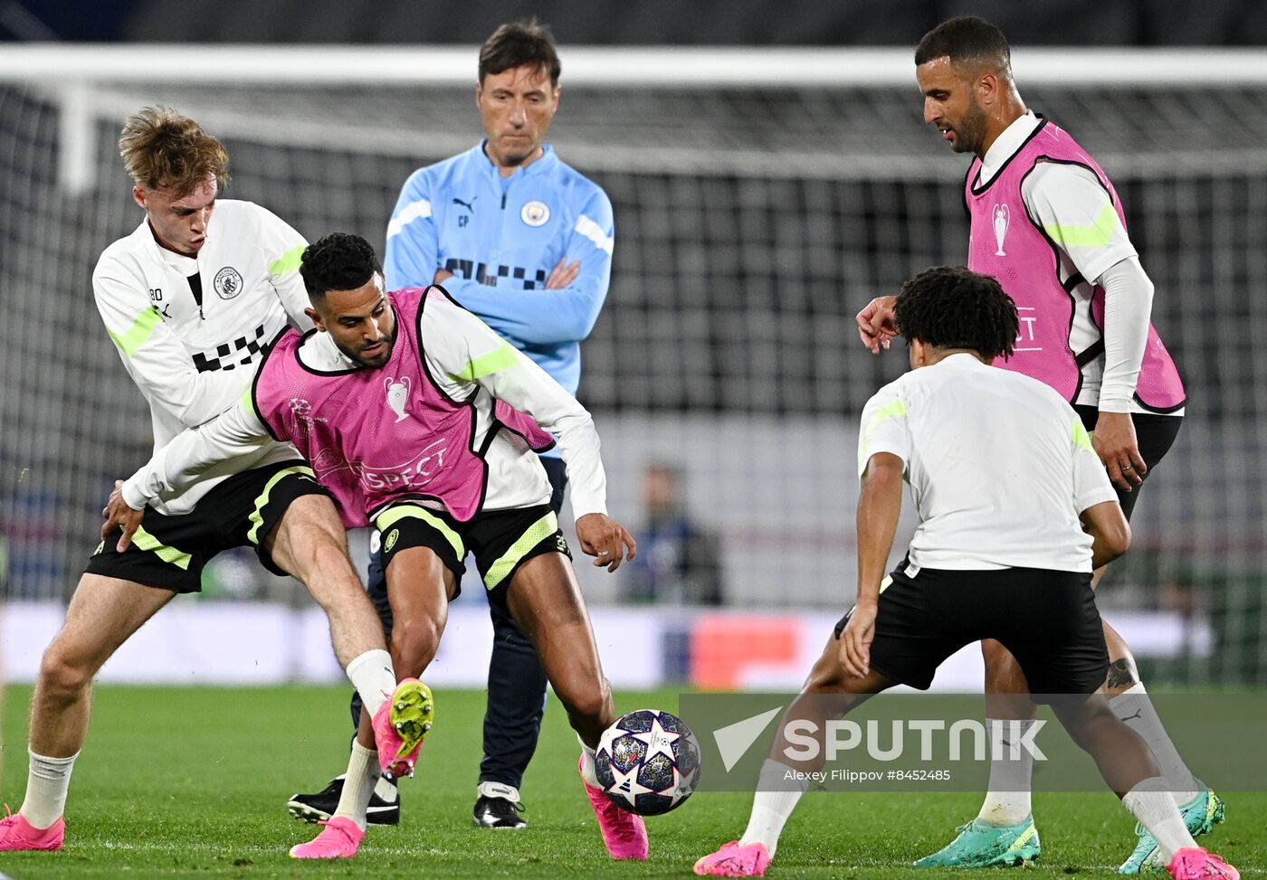 Turkey Soccer Champions League Manchester City Training