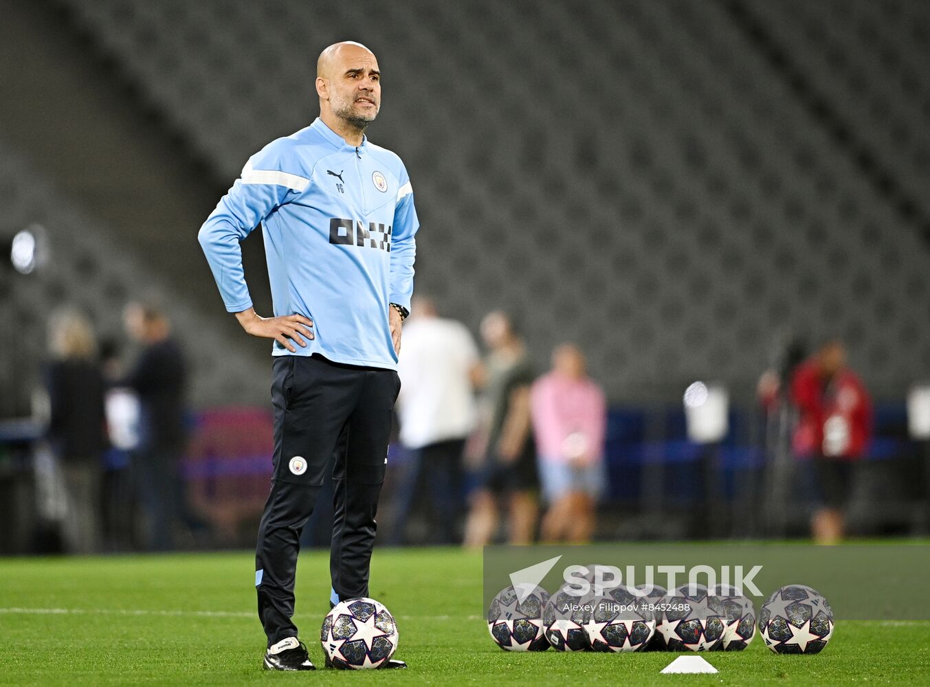 Turkey Soccer Champions League Manchester City Training