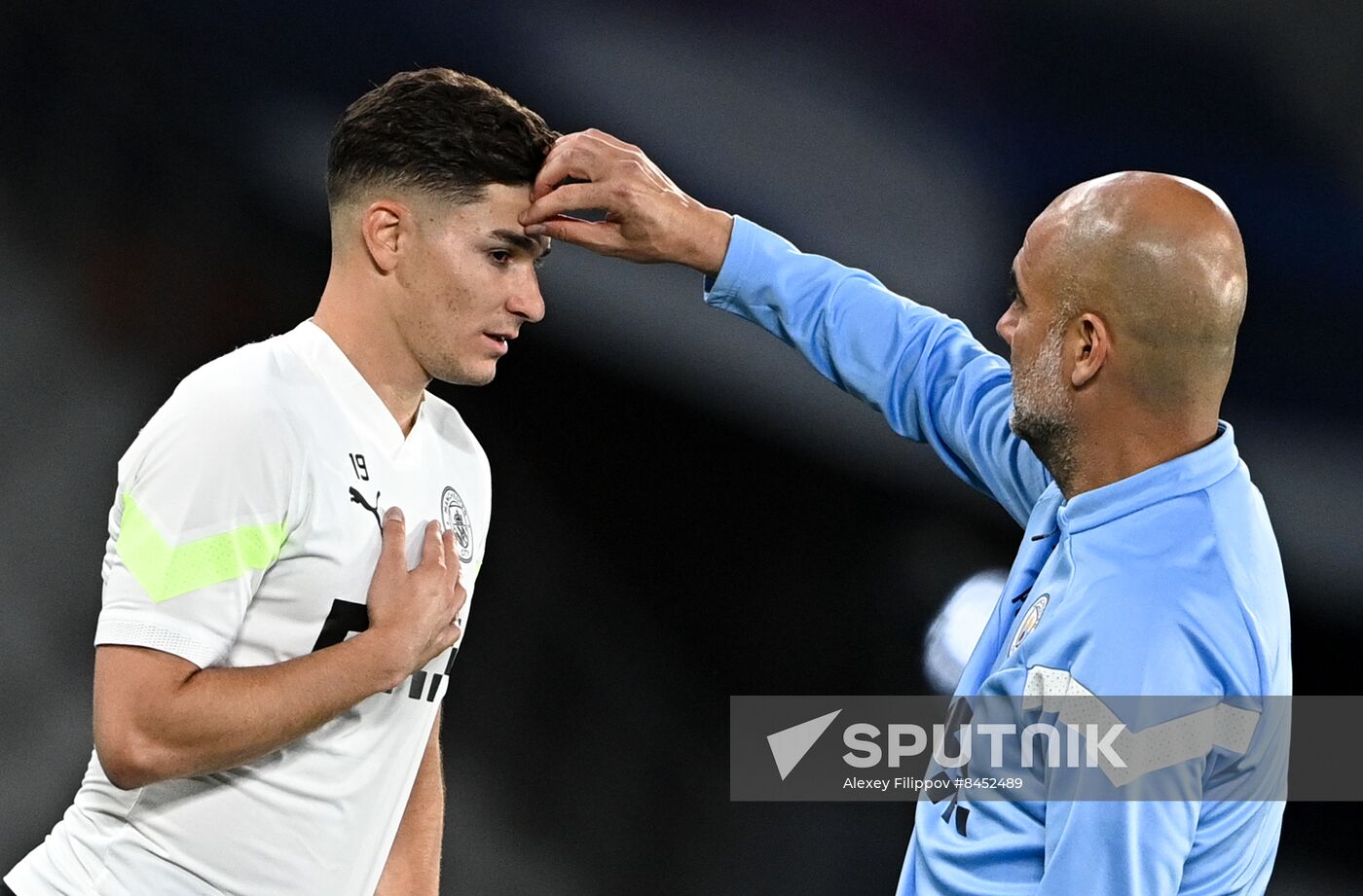 Turkey Soccer Champions League Manchester City Training