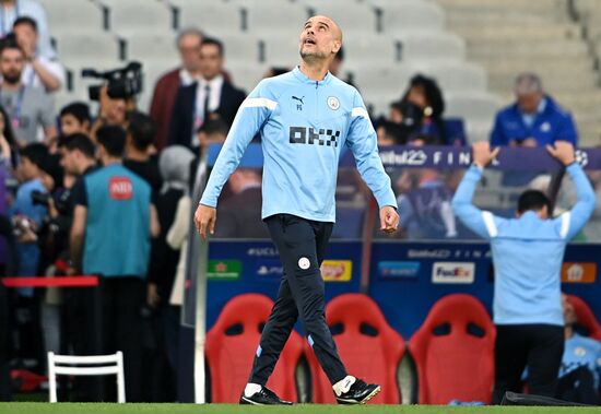 Turkey Soccer Champions League Manchester City Training